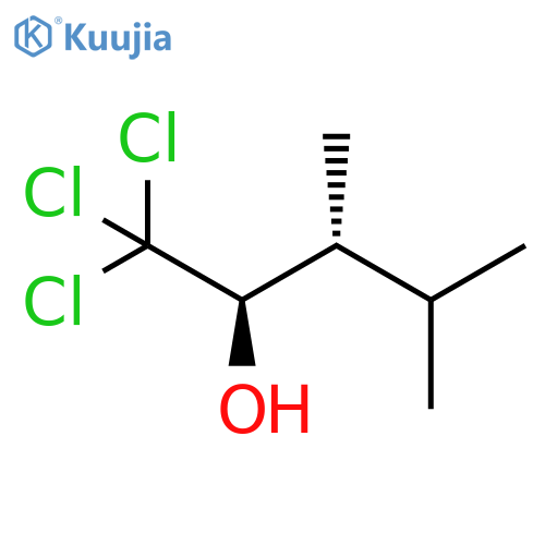 2-PENTANOL, 1,1,1-TRICHLORO-3,4-DIMETHYL-, (R*,R*)- structure