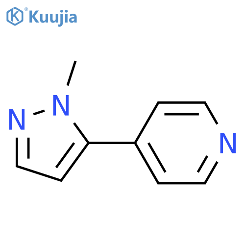 4-(1-Methyl-1H-pyrazol-5-yl)pyridine structure