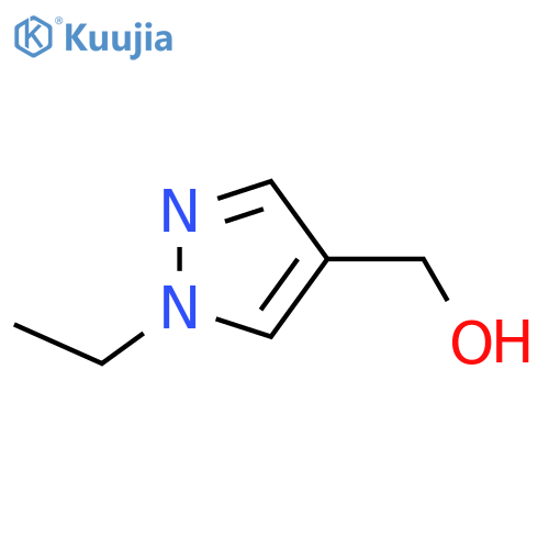 (1-Ethyl-1H-pyrazol-4-yl)methanol structure