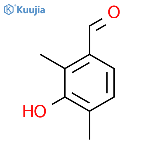 BENZALDEHYDE, 3-HYDROXY-2,4-DIMETHYL- structure