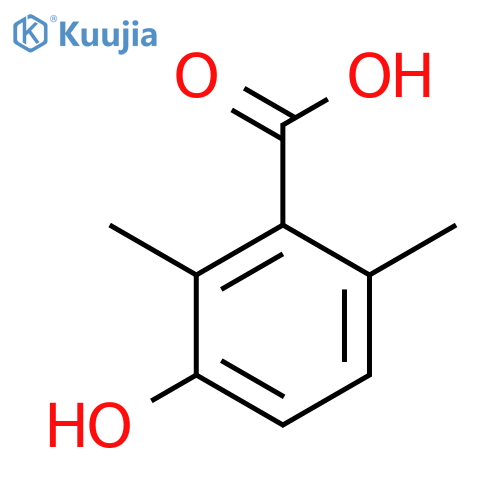 Benzoic acid, 3-hydroxy-2,6-dimethyl- structure