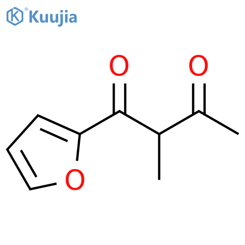 1-(Furan-2-yl)-2-methylbutane-1,3-dione structure