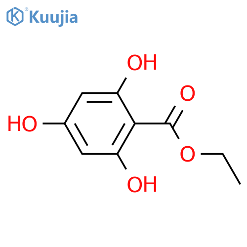 2,4,6-Trihydroxybenzoic Acid Ethyl Ester structure