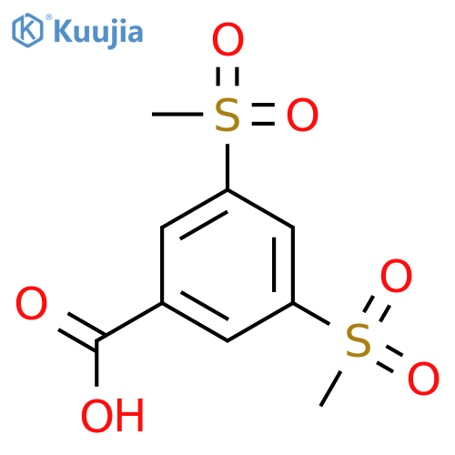 3,5-Bis(methylsulfonyl)benzoic Acid structure