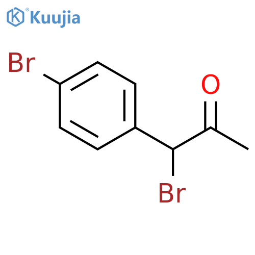 2-PROPANONE, 1-BROMO-1-(4-BROMOPHENYL)- structure