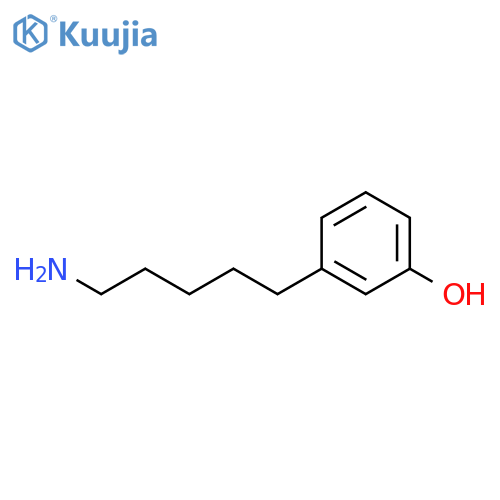 3-(5-Aminopentyl)phenol structure