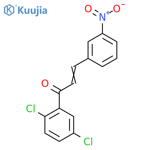 (2E)-1-(2,5-Dichlorophenyl)-3-(3-nitrophenyl)prop-2-en-1-one structure