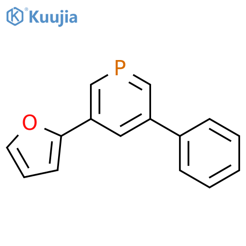 PHOSPHORIN, 3-(2-FURANYL)-5-PHENYL- structure