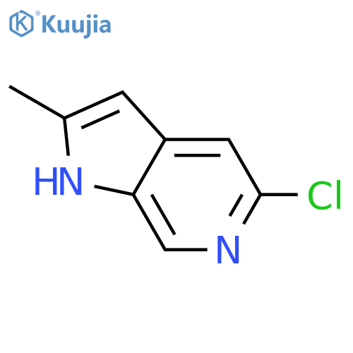 5-chloro-2-methyl-1H-Pyrrolo[2,3-c]pyridine structure