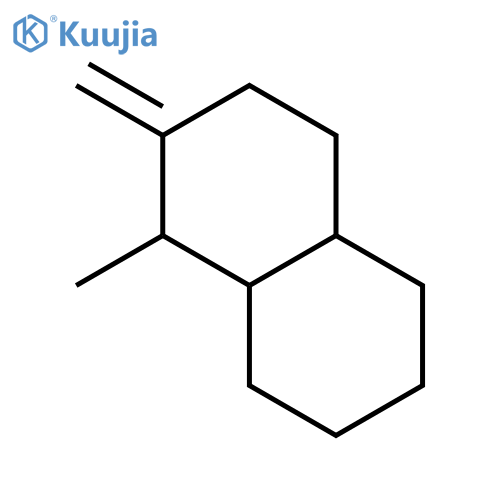 Naphthalene, decahydro-1-methyl-2-methylene- structure