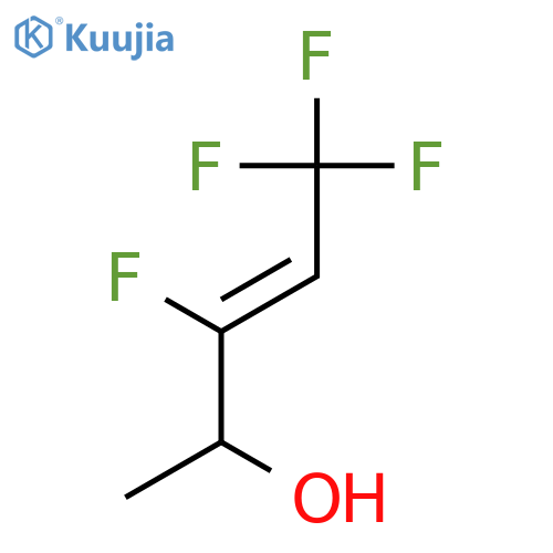 3-PENTEN-2-OL, 3,5,5,5-TETRAFLUORO-, (Z)- structure