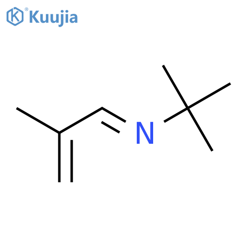 2-Propanamine, 2-methyl-N-(2-methyl-2-propenylidene)- structure