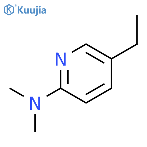 2-Pyridinamine, 5-ethyl-N,N-dimethyl- structure