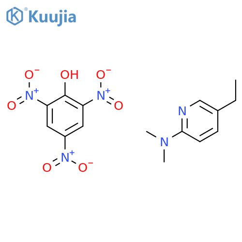 2-PYRIDINAMINE, 5-ETHYL-N,N-DIMETHYL-, COMPD. WITH 2,4,6-TRINITROPHENOL(1:1) structure