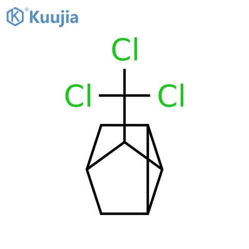 TRICYCLO[2.2.1.02,6]HEPTANE, 3-(TRICHLOROMETHYL)- structure