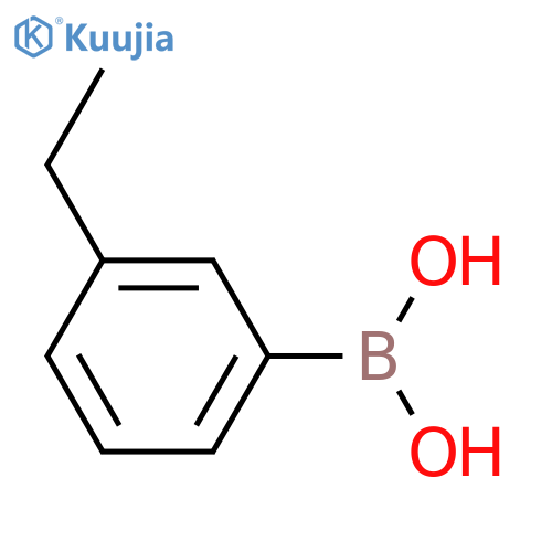 3-Ethylphenylboronic acid structure