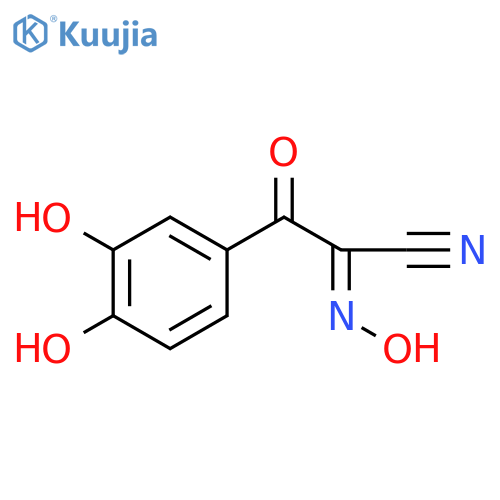 Hydrocinnamonitrile, 3,4-dihydroxy-alpha,ba-dioxo-, alpha-oxime (7CI) structure