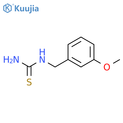 1-(3-Methoxybenzyl)-2-thiourea structure