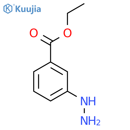 3-Hydrazinobenzoic Acid Ethyl Ester structure