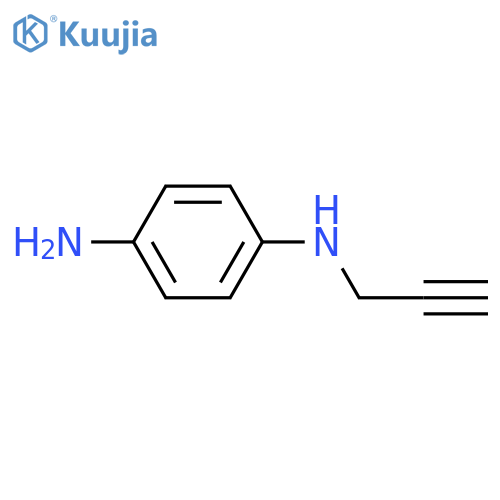 1,4-Benzenediamine,N1-2-propyn-1-yl- structure