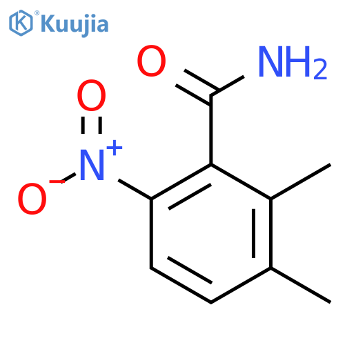 2,3-Dimethyl-6-nitrobenzamide structure