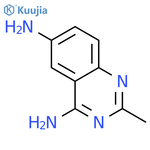 4,6-Quinazolinediamine, 2-methyl- structure