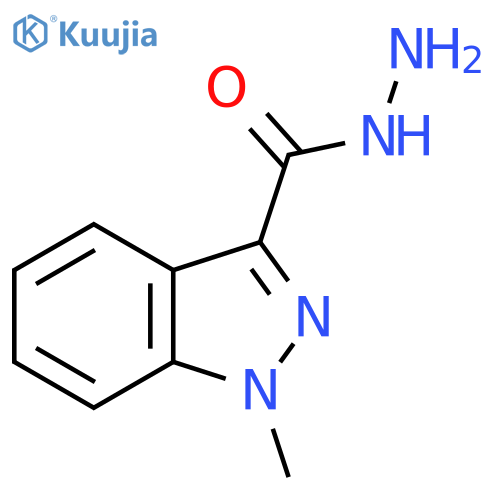 1-METHYL-1H-INDAZOLE-3-CARBOHYDRAZIDE structure