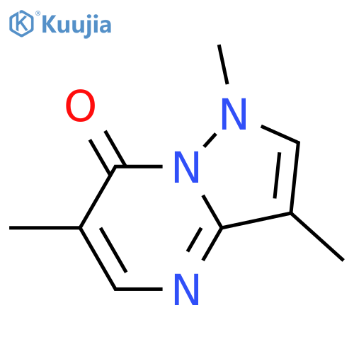 1,3,6-Trimethylpyrazolo[1,5-a]pyrimidin-7(1H)-one structure