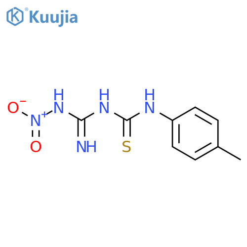 Thiourea, N-[imino(nitroamino)methyl]-N'-(4-methylphenyl)- structure