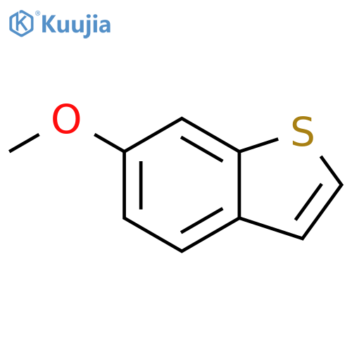 6-methoxy-1-benzothiophene structure