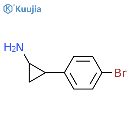 2-(4-Bromophenyl)cyclopropanamine structure