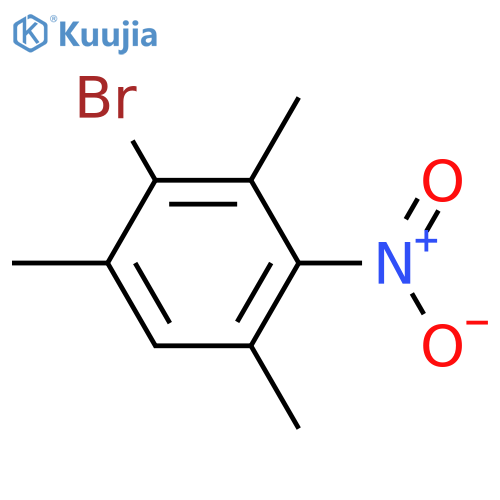 3-Bromo-2,4,6-trimethylnitrobenzene structure