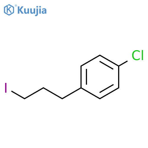 BENZENE, 1-CHLORO-4-(3-IODOPROPYL)- structure