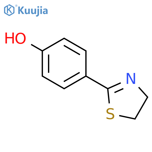 4-(4,5-Dihydro-thiazol-2-yl)-phenol structure