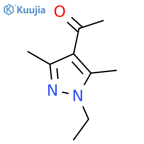 1-(1-Ethyl-3,5-dimethyl-1H-pyrazol-4-yl)ethanone structure
