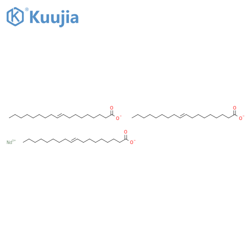 9-Octadecenoic acid(9Z)-, neodymium(3+) salt (9CI) structure