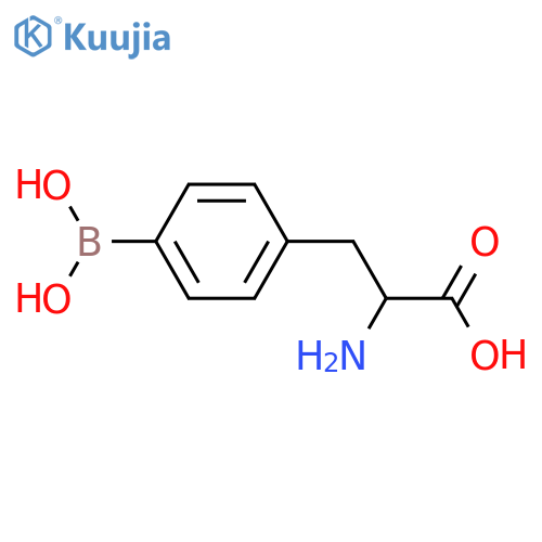 4-Borono-dl-phenylalanine structure