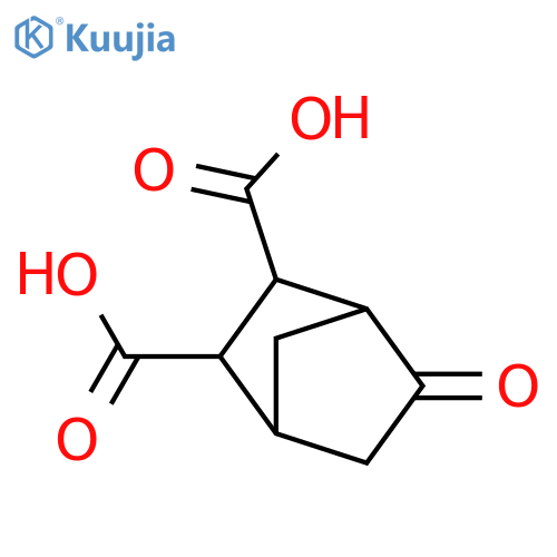 cis-5-Oxobicyclo2.2.1heptane-2,3-dicarboxylic Acid structure