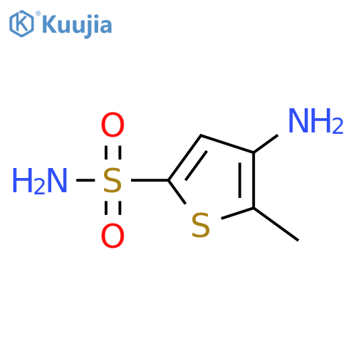 4-amino-5-methylthiophene-2-sulfonamide structure