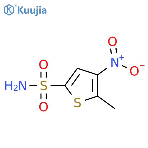 5-methyl-4-nitrothiophene-2-sulfonamide structure