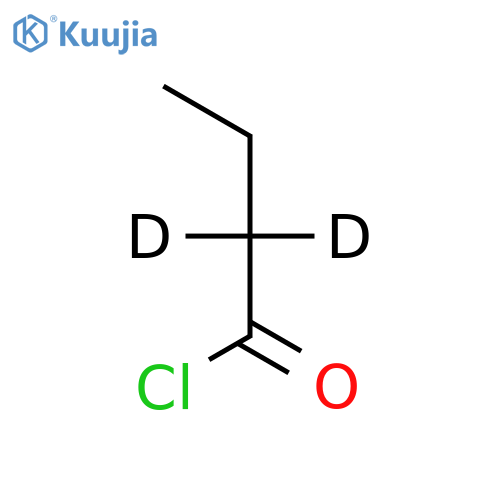 Butyryl-2,2-d2 Chloride structure