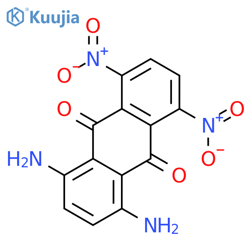9,10-Anthracenedione, 1,4-diamino-5,8-dinitro- structure
