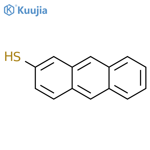 2-Anthracenethiol structure