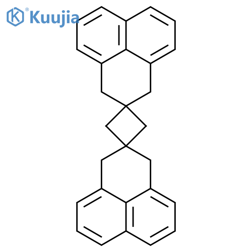 Dispiro[1H-phenalene-2(3H),1'-cyclobutane-3',2''(3''H)-[1H]phenalene] structure
