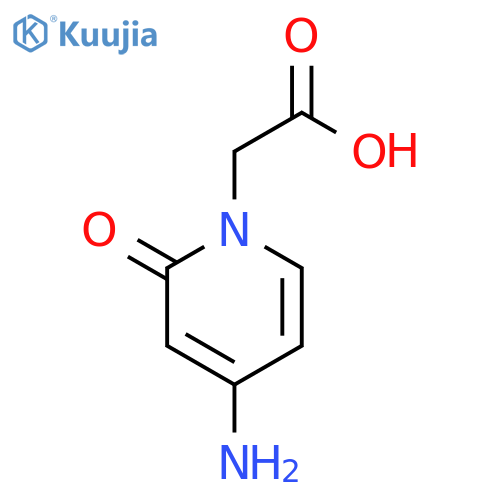 1(2H)-Pyridineacetic acid, 4-amino-2-oxo- structure