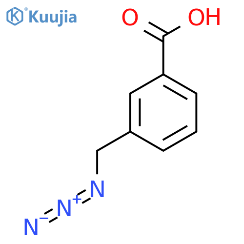 3-(Azidomethyl)benzoic acid structure