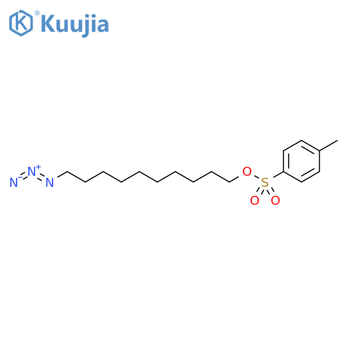 10-azidodecyl 4-methylbenzenesulfonate structure
