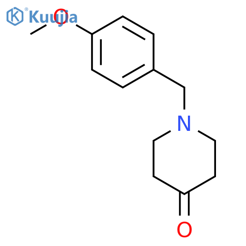 1-(4-Methoxybenzyl)piperidin-4-one structure