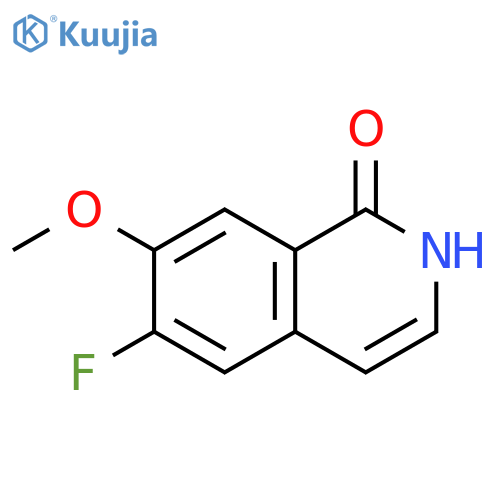 6-Fluoro-7-Methoxyisoquinolin-1(2H)-One structure