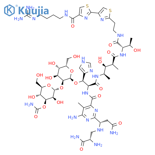 Bleomycin B2 structure